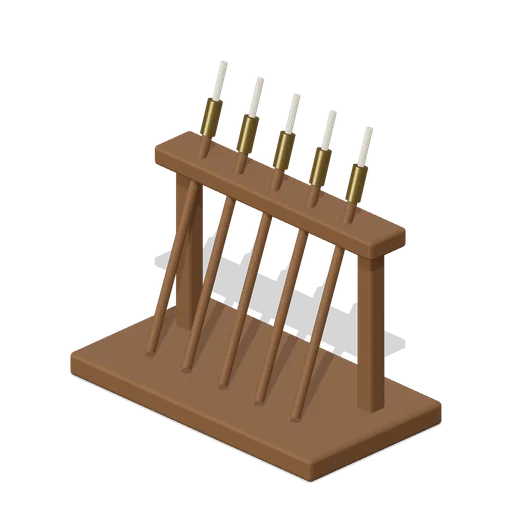 Fine Map Brush Stand (Fantasy Cartographers Map Printing Guild)