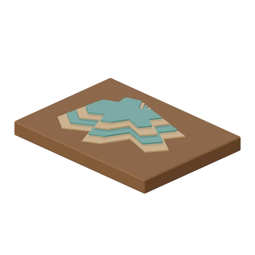 Relief Terrain Model (Fantasy Cartographers Map Printing Guild)