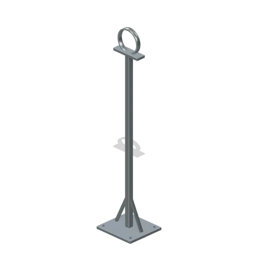 Floor Riser Support (Pneumatic Tube Mail Exchange)