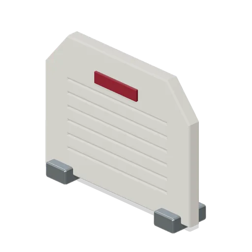 Blower Belt Guard (Pneumatic Tube Mail Exchange)