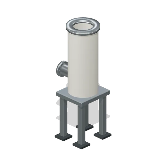 Exhaust Silencer (Pneumatic Tube Mail Exchange)