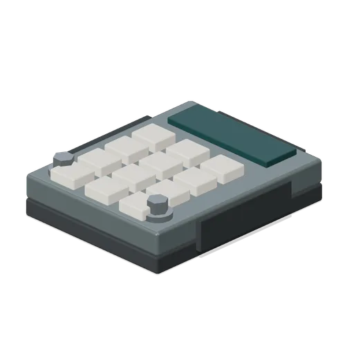 Station Control Keypad (Pneumatic Tube Mail Exchange)