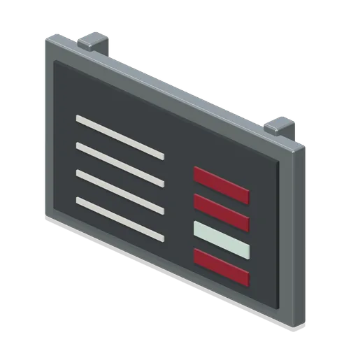 Dispatch Status Board (Pneumatic Tube Mail Exchange)