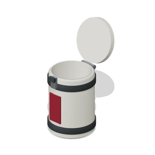 Document Carrier With Hinged Cap (Pneumatic Tube Mail Exchange)