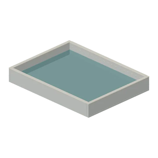 Recessed Test Basin (Abandoned Tidal Model Testing Hall)