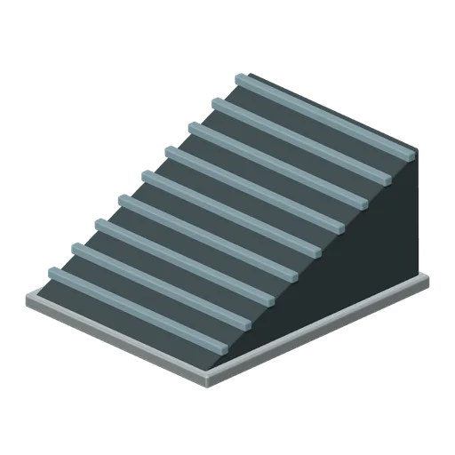 Sloped Wave Absorber (Abandoned Tidal Model Testing Hall)