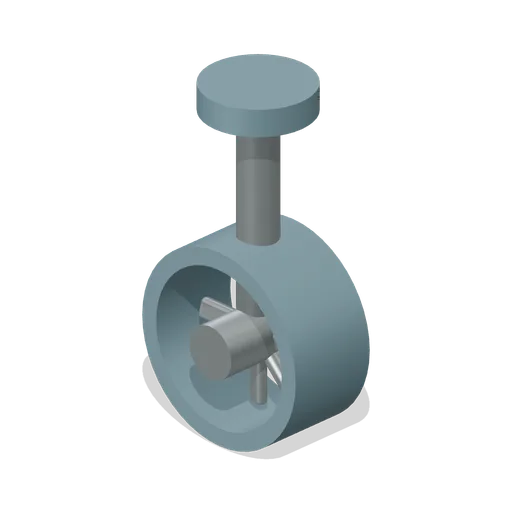 Miniature Azimuth Thruster (Abandoned Tidal Model Testing Hall)