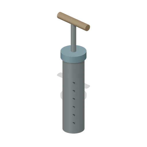 Sediment Sampling Cylinder (Abandoned Tidal Model Testing Hall)