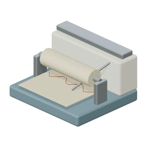 Paper Chart Recorder (Abandoned Tidal Model Testing Hall)