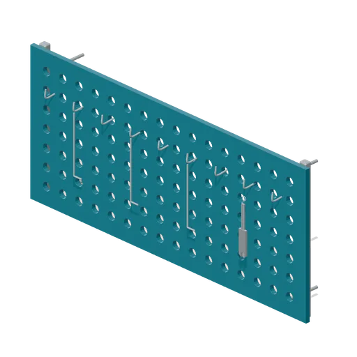 Perforated Tool Wall (Bicycle Shop and Repair Cafe)