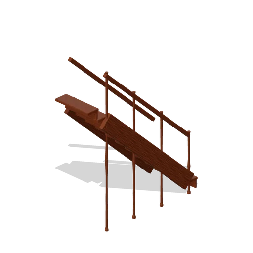 Stair Flight (Witch Cottage and Apothecary)