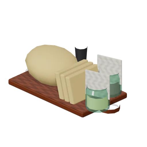 Bread And Preserves Board (Witch Cottage and Apothecary)
