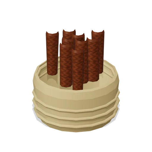 Log Basket (Witch Cottage and Apothecary)