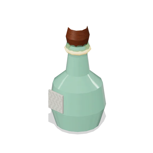Potion Bottle Round (Witch Cottage and Apothecary)