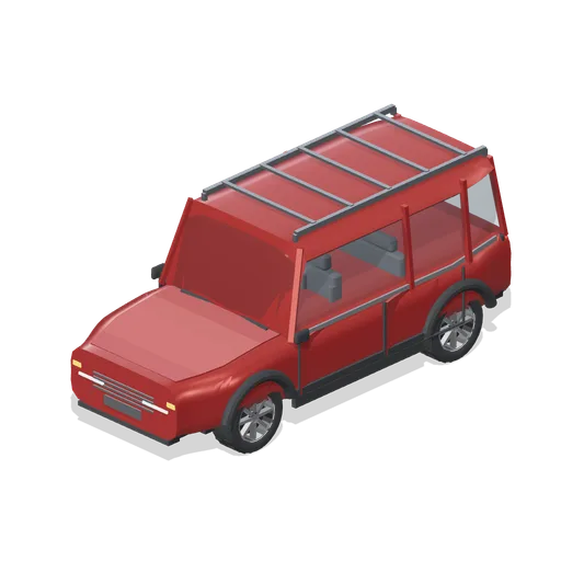 Boxy off-roader (Car Park and Road Vehicle Fleet)