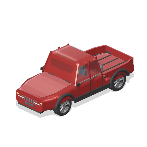 Lifted pickup on all-terrain tyres (Car Park and Road Vehicle Fleet)