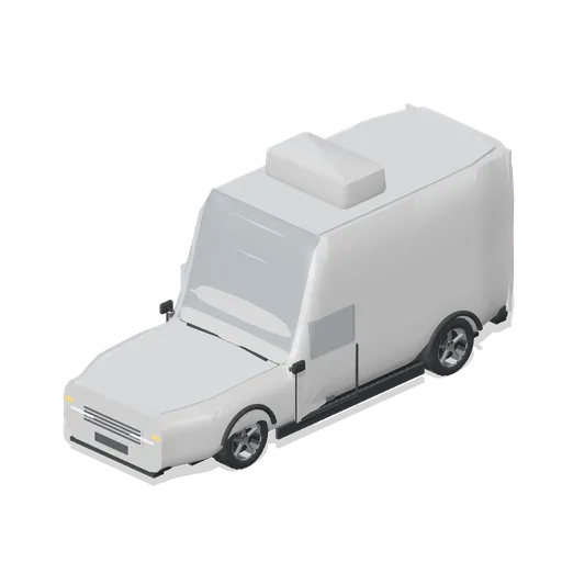 Refrigerated van (Car Park and Road Vehicle Fleet)