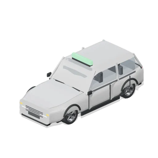 Driving school hatchback (Car Park and Road Vehicle Fleet)