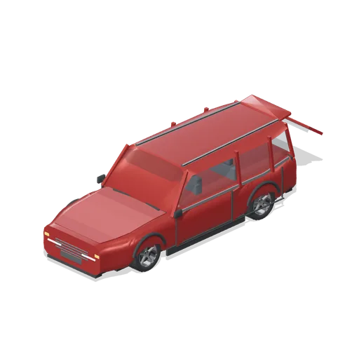 Estate with the tailgate raised (Car Park and Road Vehicle Fleet)