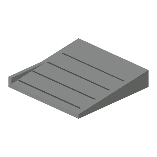 Half-height corner ramp (Car Park and Road Vehicle Fleet)