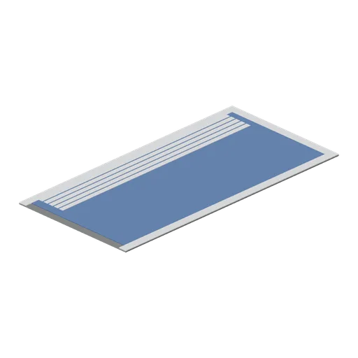 Accessible parking bay tile (Car Park and Road Vehicle Fleet)