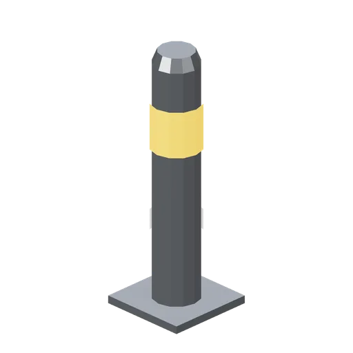 Steel protection bollard (Car Park and Road Vehicle Fleet)