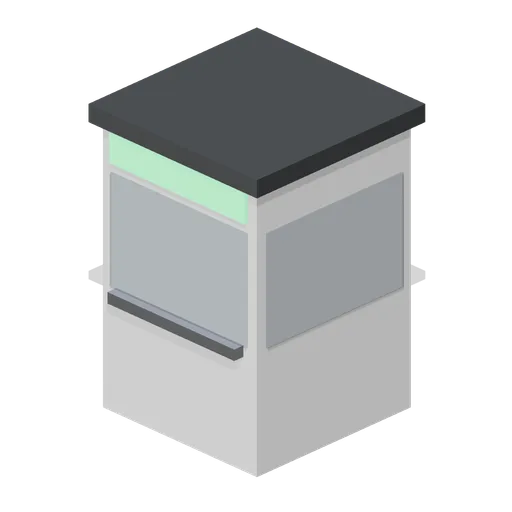 Car park payment kiosk (Car Park and Road Vehicle Fleet)