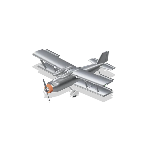 Open Cockpit Biplane (Aircraft Fleet and Airfield)