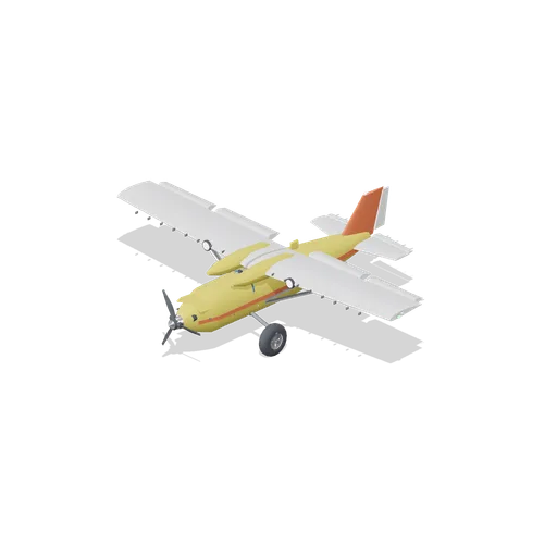 Bush Plane On Tundra Tyres (Aircraft Fleet and Airfield)