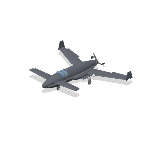 Canard Homebuilt Aircraft (Aircraft Fleet and Airfield)