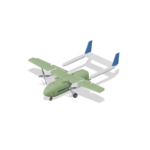 Twin Boom Utility Freighter (Aircraft Fleet and Airfield)