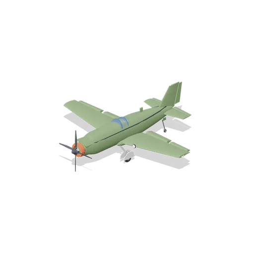Radial Engine Warbird Fighter (Aircraft Fleet and Airfield)