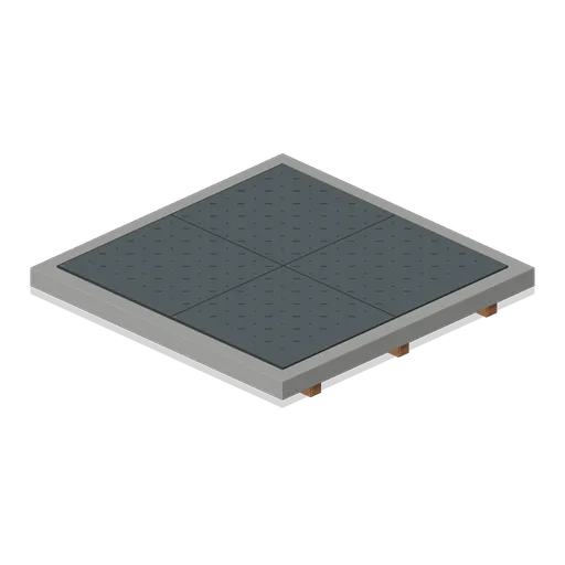 Station Floor Slab 4 m (FPS Survival Forest Outpost)