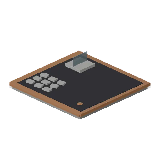 Flat Roof Slab 4 m (FPS Survival Forest Outpost)