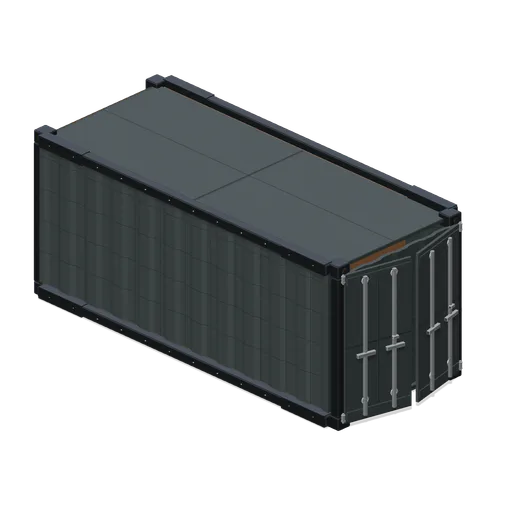 Shipping Container 6 m (FPS Survival Forest Outpost)