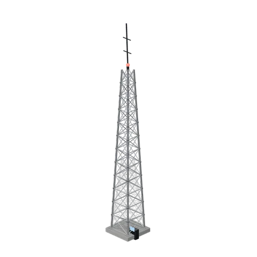 Lattice Radio Mast 11 m (FPS Survival Forest Outpost)