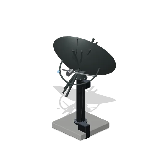 Tracking Antenna Dish 1.9 m (FPS Survival Forest Outpost)