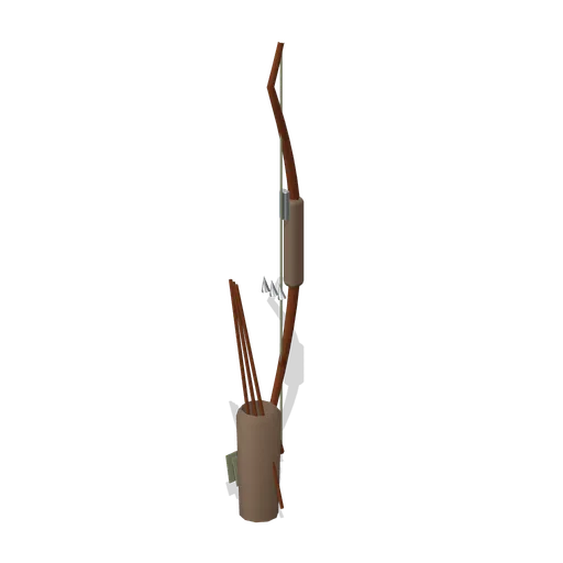 Scavenged Recurve Bow (FPS Survival Forest Outpost)