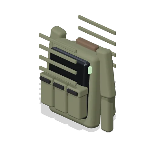 Plate Carrier with Pouches (FPS Survival Forest Outpost)