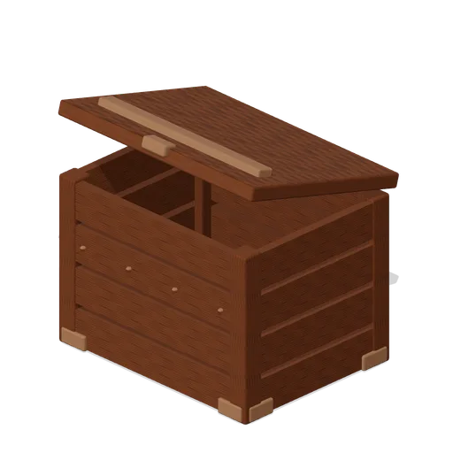 Slatted Supply Crate (FPS Survival Forest Outpost)