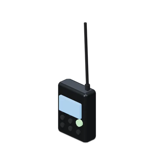 Portable Field Radio (FPS Survival Forest Outpost)