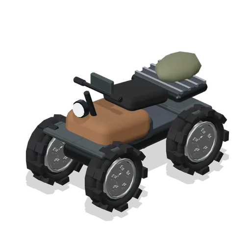 Scavenger Quad Bike (FPS Survival Forest Outpost)