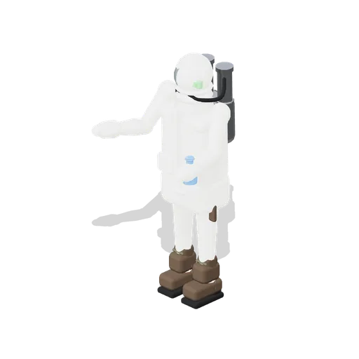 Hazmat Researcher, Jointed (FPS Survival Forest Outpost)