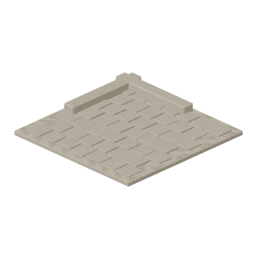 Street Corner Tile (Fantasy MMO City And Townsfolk)