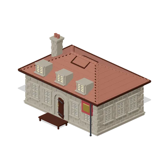 City Guard Barracks (Fantasy MMO City And Townsfolk)