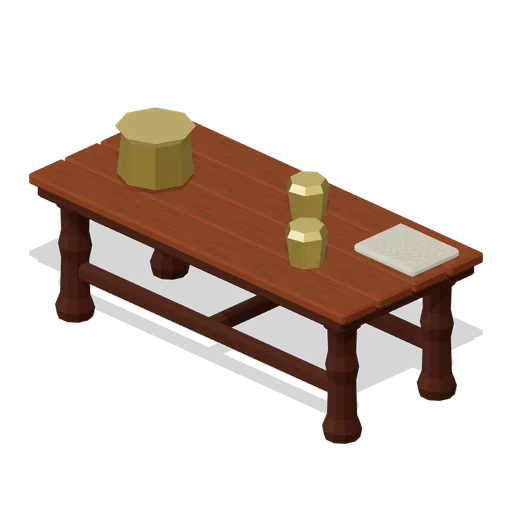 Tavern Table (Fantasy MMO City And Townsfolk)