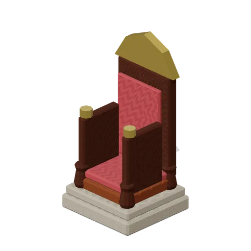 Guild Master Throne (Fantasy MMO City And Townsfolk)
