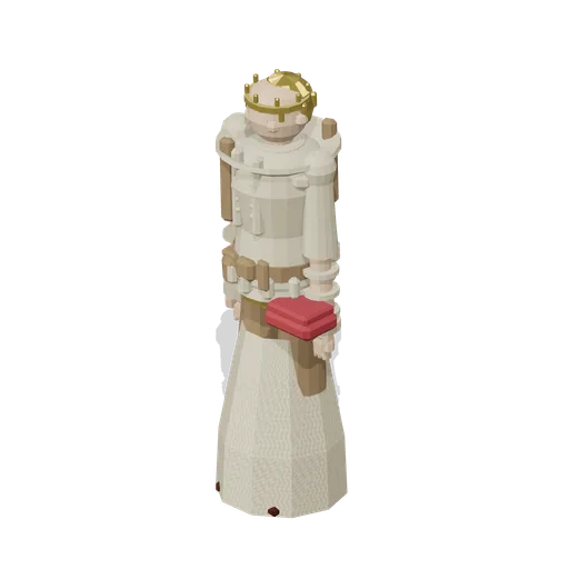 City Priest (Fantasy MMO City And Townsfolk)