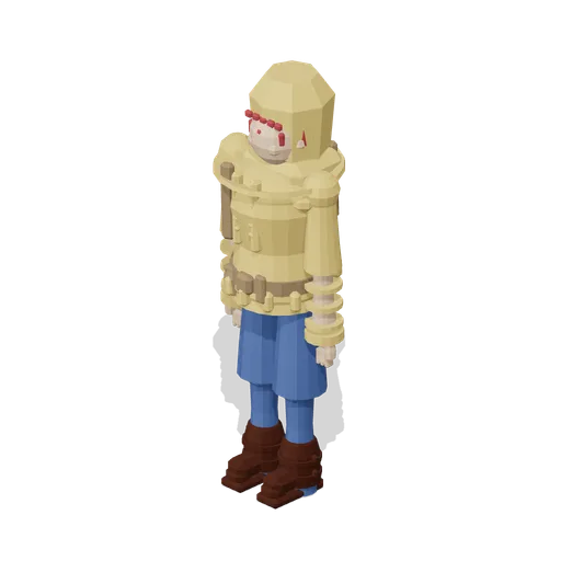 Canal Dockhand (Fantasy MMO City And Townsfolk)