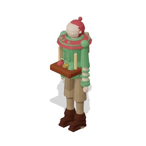 Market Trader (Fantasy MMO City And Townsfolk)